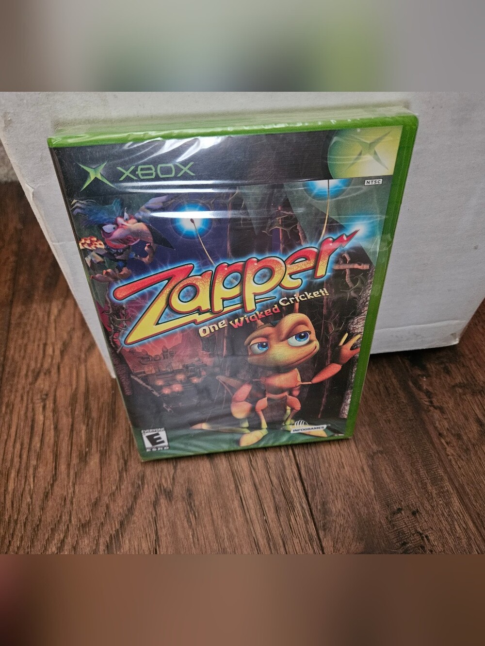 Zapper: One Wicked Cricket Microsoft Microsoft Xbox, 2002) **NEW SEALED**.  Item